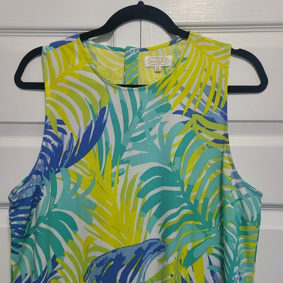 Womens Mud Pie Summer Dress Size‎ M Pockets Sun Floral - Picture 9 of 9